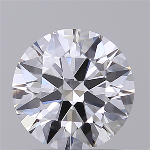 Imagen 2-0.80 quilates E VS2  Diamante redondo de laboratorio